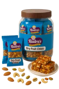 rudras dry fruit chikki jar